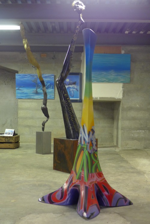 JPO ateliers d'artistes de Bagnolet : Hacene Sadoune sculpteur et Malvina