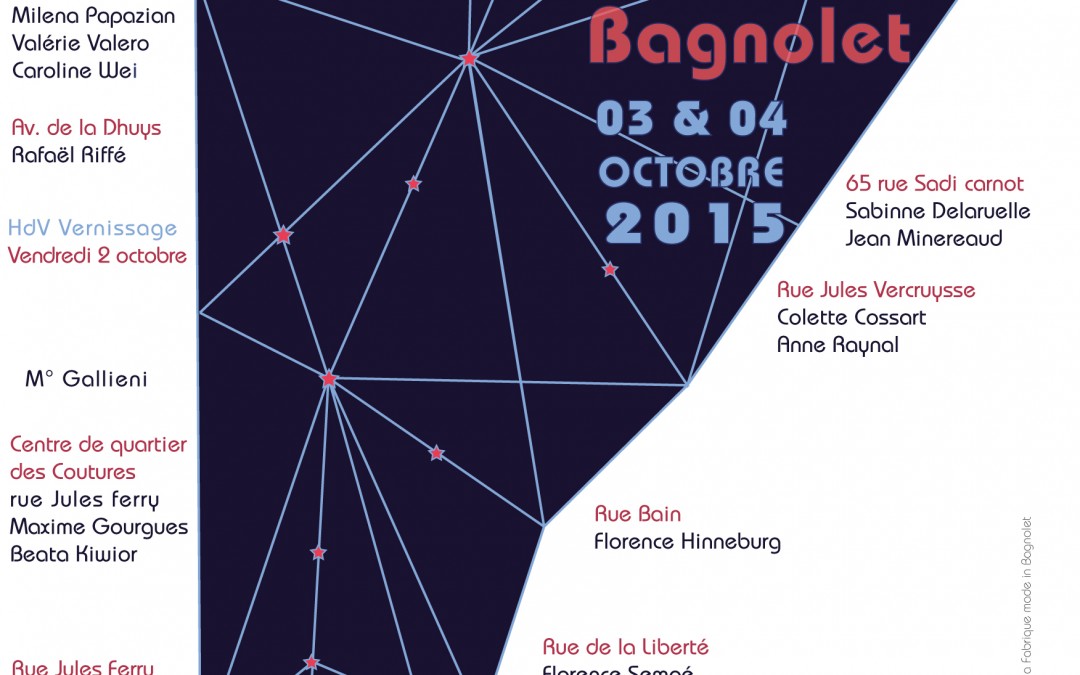 Journées Portes Ouvertes des Ateliers d’Artistes 2015