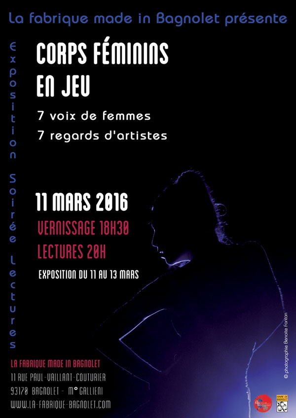 Corps féminins en jeu, 11 mars 2016