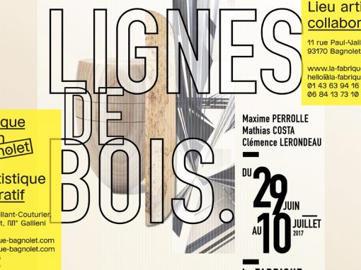 Exposition LIGNES DE BOIS 29 juin 2017