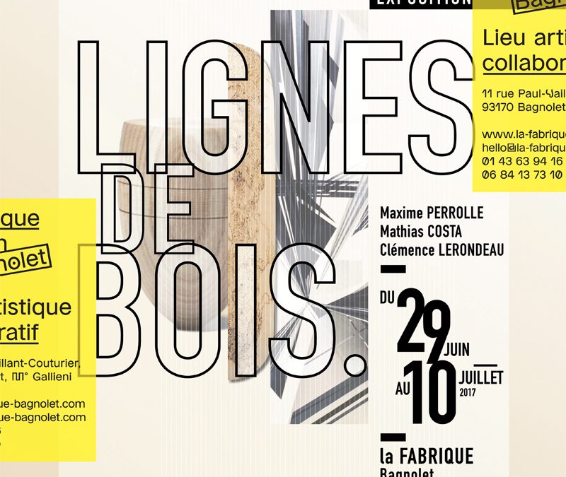 Exposition LIGNES DE BOIS 29 juin 2017